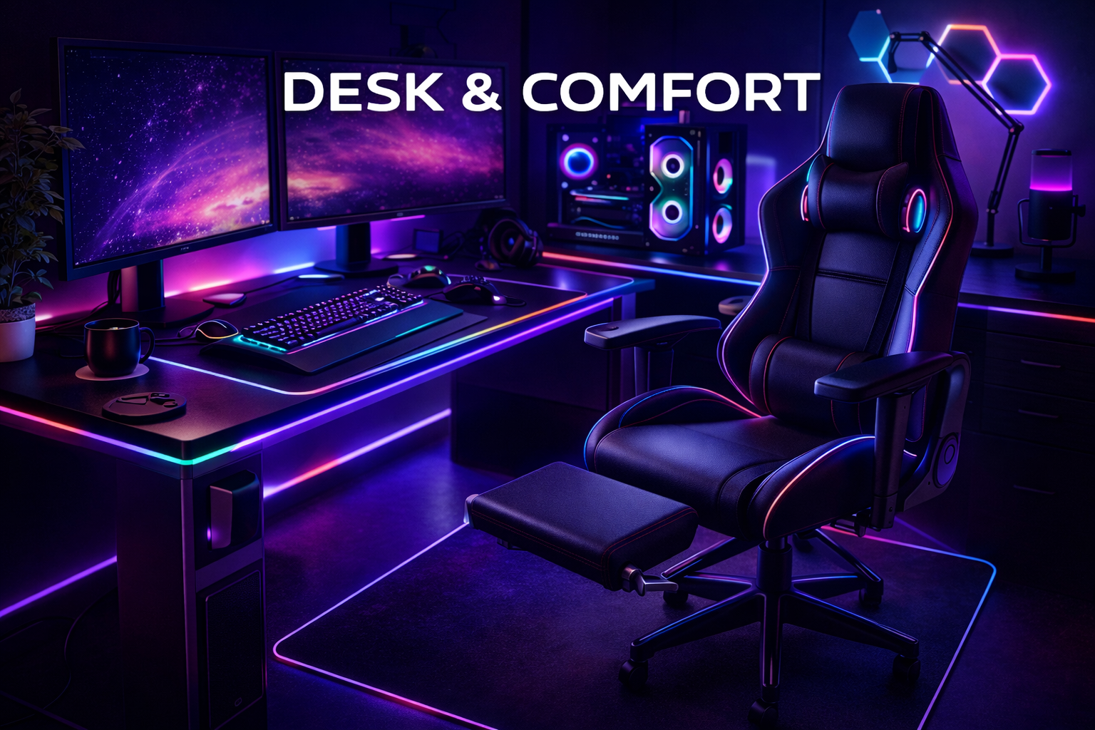 Desk & Comfort